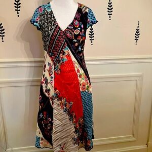 Johnny Was silk lined dress❤️.  Effortlessly classic